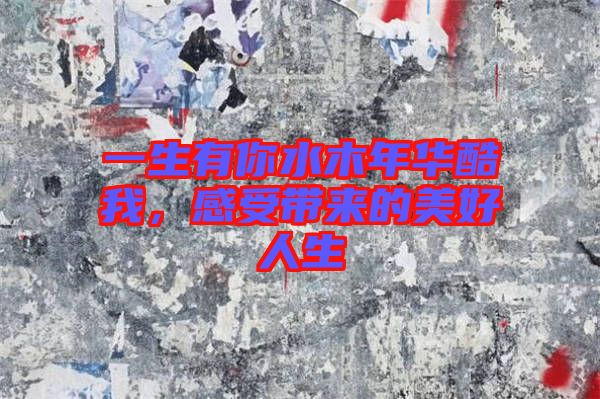 一生有你水木年華酷我，感受帶來的美好人生