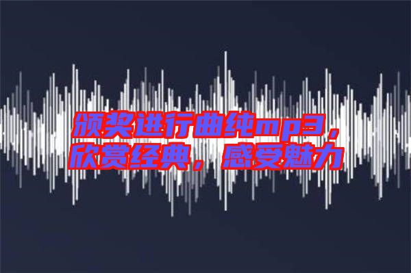 頒獎進行曲純mp3，欣賞經(jīng)典，感受魅力