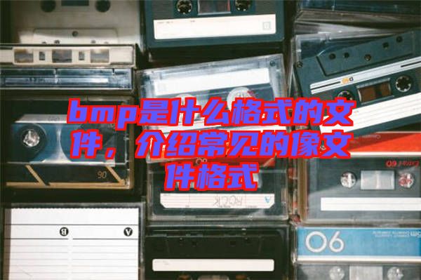 bmp是什么格式的文件，介紹常見的像文件格式